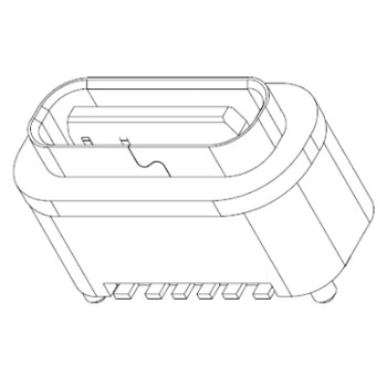 C型防水连接器6PIN母座